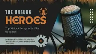 Top 10 Rock Songs with Killer Basslines That Slap HARD!