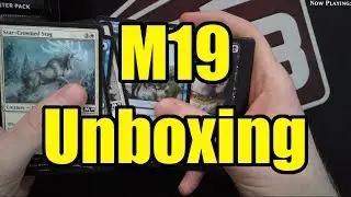 Unboxing | Core Set 2019 Display Teil 1 [@agroeh] | Magic: The Gathering