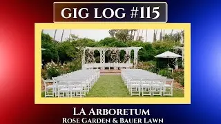 LA Arboretum  Bauer Lawn & Rose Garden Wedding