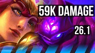 TALIYAH vs MALZAHAR (MID) | 59K damage, Summon Aery, Good KDA: 9/2/20 | KR Master | 26.1