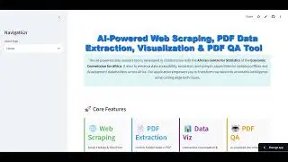 AI-Powered Web Scraping, PDF Data Extraction, Visualization & PDF QA Tool