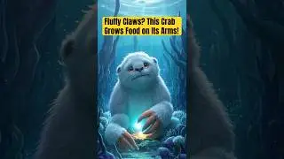 Yeti Crab &ndash; The Fluffy Claw Farmer of the Deep! #kidslearning #kidscartoon #kidsfunfacts