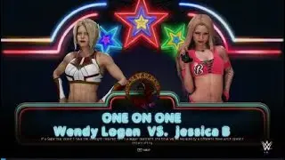 WWE 2K25 One on One - Wendy Logan vs Jessica B