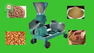 3A feed pellet mill 7.5Kw || 3A bran press machine [ 3a machinery ]