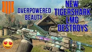 THE TIGERSHARK LMG DESTROYS 🔥 (BO4 NEW WEAPON)