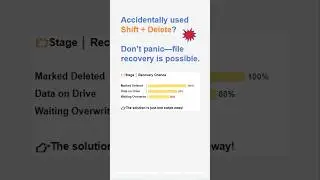 How to Recover Shift Deleted Files on Windows &mdash; Easy & Free Methods!#filerecovery #deletedvideos