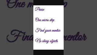How to Pause - the Science Bit