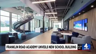 Franklin Road Academy unveils new upper school building, upgraded quad