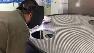 Plasma Welding Facilities for Plate and Shell Heat Exchanger
