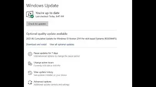 Windows 10 update error code 0x80073712