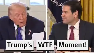 Trump READS OUT Note On Live TV!