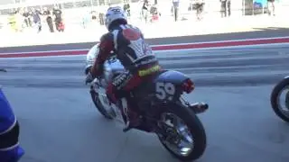 4hrs Aragon Classic Endurance back to back test race bike Mike Spike Edwards motorcycle endurance