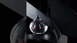 glass garlic cutting with a knife #satisfying #relaxing #asmr
