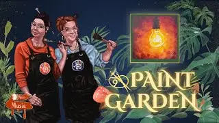 Paint Garden Live - Impressionistic Light Bulb Level 1 - Step 1