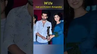 Ram Pothineni With His Beautiful Family Real names South Actor Ram Pothineni Real Life Family Album