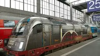 Trains at Munich HBF  Züge am Münchner HBF