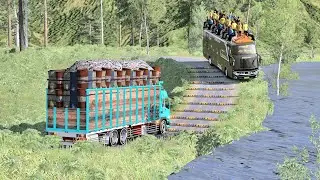 Extreme and Dangerous Cargo Truck Driving | Euro Truck Simulator 2