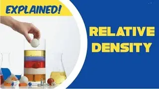 RELATIVE DENSITY OR SPECIFIC GRAVITY CLASS 9 & 11