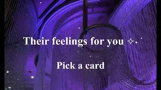 Their feelings for you! Pick a card