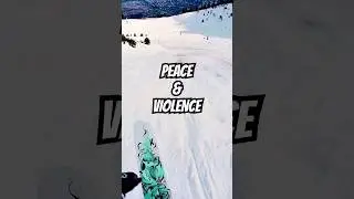 Let&rsquo;s worry about the ride out later. #ski #freeski #pov #gopro