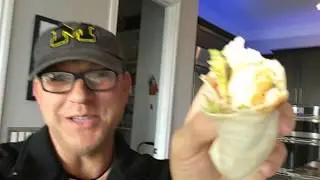 TheGloveMI loves this Great Spicy Chicken Avocado wrap from EOS Cafe in St Clair Shores MI