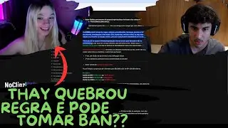RENATINHO FALOU SOBRE A THAY TER EXPLANADO A LA7 E QUEBRANDO REGRA