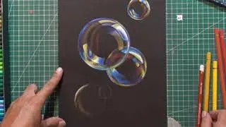✨**Creating Captivating Bubbles on Black Paper: A Step-by-Step✨