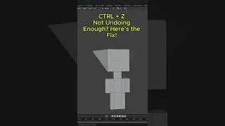 CTRL + Z Not Undoing Enough in Blender? Here&rsquo;s the Fix!