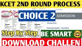 CHOICE 2 LIVE DEMO 🚨 | KCET 2025 2nd Round | Choice 2 Explained step by step Clearly #Kcet #Kea2025