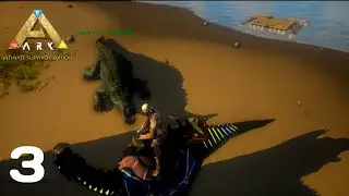#ark // sarco tame Kia // raft banai // normal progress in my house 🤓🤓🤓
