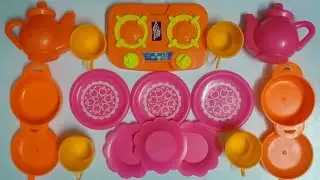 ASMR 1 Minute satisfying playing with mixed kitchen toy set #227 | fab toys