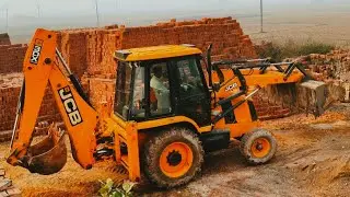 jcb 3dx plus and power tractor 🚜 loding and khudai working video _#jcb _#jcbvideo _#trending _#viral
