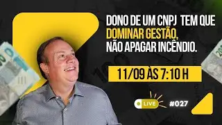 MEI, Profissional Liberal ou Microempres&aacute;rio tem que Dominar Gest&atilde;o, n&atilde;o apagar Inc&ecirc;ndio.