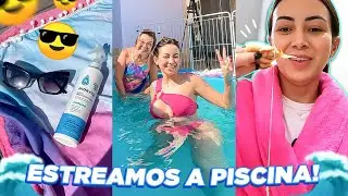 estreamos a piscina e pizza de wrap | VLOG