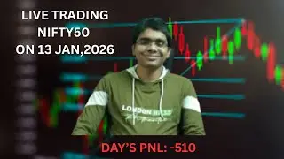 Live Trading Nifty50 on 13 January,2026(Nifty Expiry Day)