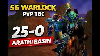 Destro Warlock PvP | TBC Pre-Patch Gameplay