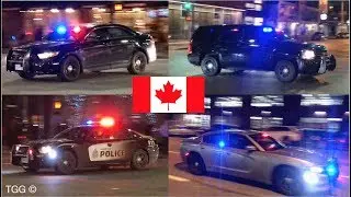 *Rumbler Siren* INTENSE Vancouver Police Responses! (Collection) + K-9 & Ford Taurus