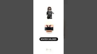 How To Make A LEGO HAWKEYE Minifigure from Marvel Rivals! #shorts