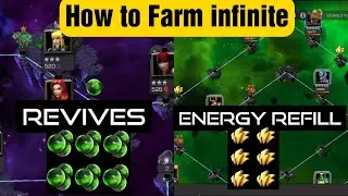 How to Farm Infinite Revives & Energy Refills Best method F2P | #mcoc #marvel #contest