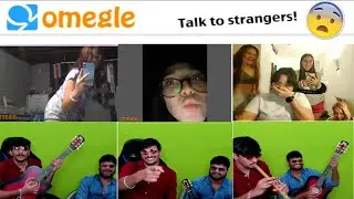 We Are Very Good Singer Omegle Part 18 | Hyper King Telugu Gamer