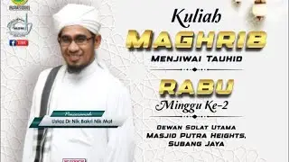 🔻LIVE🔻14 Jan26 Ustaz Dr Nik Bakri Nik Mat
