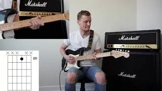 Shut Up and Dance Guitar Tutorial