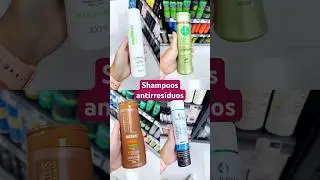 SHAMPOOS ANTIRRES&Iacute;DUOS | Para manter os cabelos limpos, soltinhos e brilhantes! #dicasdecabelo
