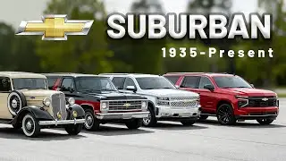 Suburban Evolution (1935–Present) - The Longest-Running SUV in the World