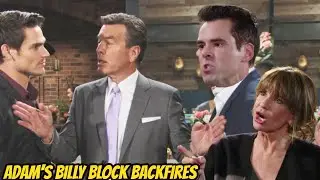 Adam's Billy Block backfires, he'll rely on Jill's intervention Young And The Restless Spoilers