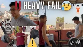 Terrace Workout Gone Wrong ⚠️😱 Bhai Ka Balance Bigad Gaya!