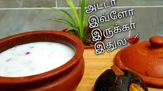 Pazhaya Sadam Kanji/Fermented Rice Porridge/Neeragaram/Benefits/Best Summer Coolant/Ice Biryani