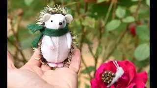 SEW A CUTE MINI HEDGEHOG DOLL - DIY SEWING TUTORIAL - THE WISHING SHED