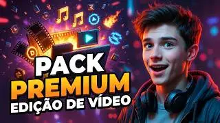 PACK DE EDI&Ccedil;&Atilde;O DE V&Iacute;DEO COMPLETO (2026): +10GB de Efeitos, Memes, Sons e Transi&ccedil;&otilde;es!