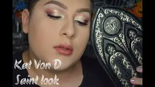 Kat Von D Saint and Sinner palette (saint look )